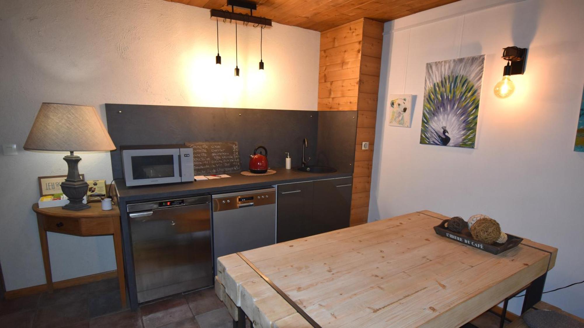 Bed and Breakfast La Cle Des Bois Le Bourg-dʼOisans Zewnętrze zdjęcie